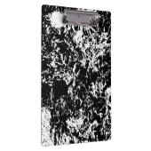 Zwart-wit Abstracte ijsvorming Klembord (Rechts)