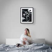 Zwart-wit Abstracte kunst, Modern Dancer Poster
