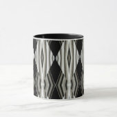 Zwart-wit Abstracte Mok 1 (Midden)