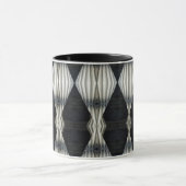Zwart-wit Abstracte Mok 2 (Midden)