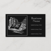 Zwart-wit Academie Visitekaartje (Voorkant)