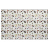 Zwart-wit Afbeelding Lijst Pattern Stof (Yard (91,4 cm))