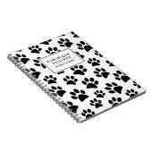 Zwart/wit afdrukken - Aangepast notebook Notitieboek (Rechterzijde)