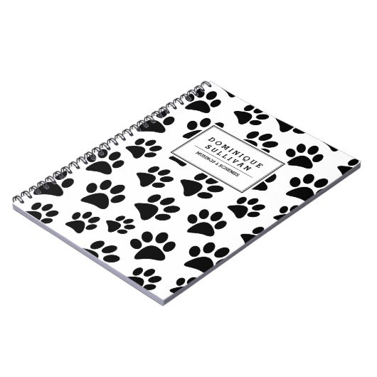 Zwart/wit afdrukken - Aangepast notebook Notitieboek (Linkerzijde)