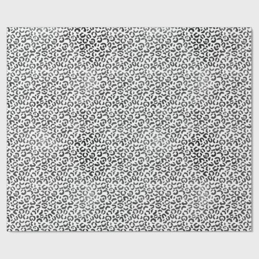 Zwart wit afdrukken cadeaupapier (Vlak)