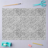 Zwart wit afdrukken tissuepapier (Craft)