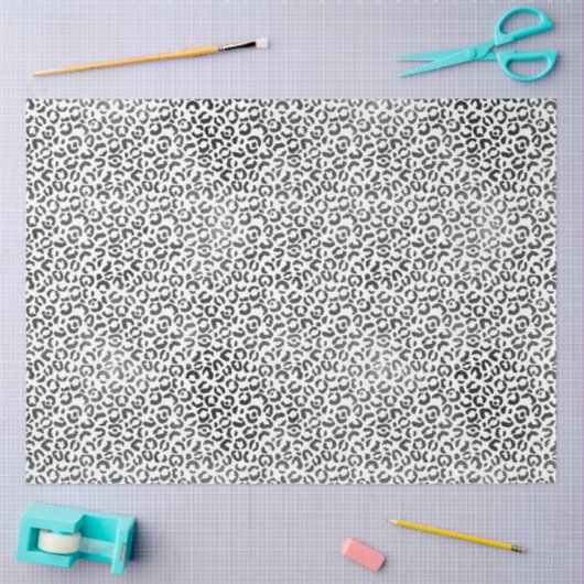 Zwart wit afdrukken tissuepapier (Craft)