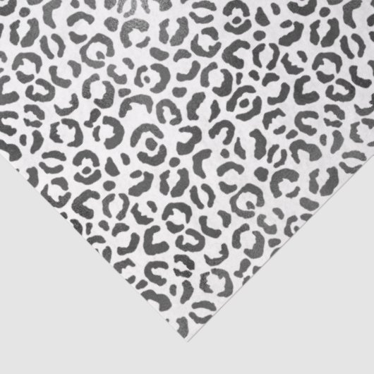 Zwart wit afdrukken tissuepapier (Detail)