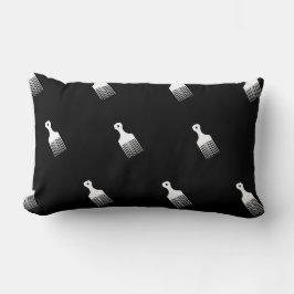 Zwart-wit afro Sierkussen Kussen