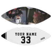 Zwart-wit afspeelnummer 2 Foto Voetbal American Football (Panelen)