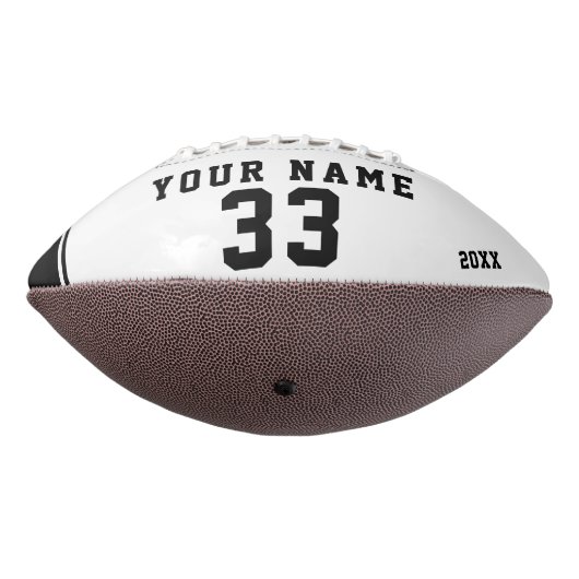 Zwart-wit afspeelnummer 2 Foto Voetbal American Football (Gedraaid 270)