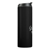 Zwart & Wit Afstudeercadeau op Maat Thermosbeker (Gedraaid links)