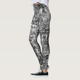 Zwart-wit Albrecht Dürer Leggings