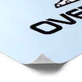 Zwart-wit alien poster (Hoek)