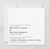 Zwart wit als we je kunnen knuffelen uitgestelde b kaart (Achterkant)