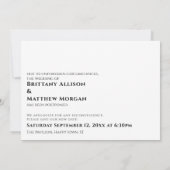 Zwart wit als we je kunnen knuffelen uitgestelde b kaart (Achterkant)