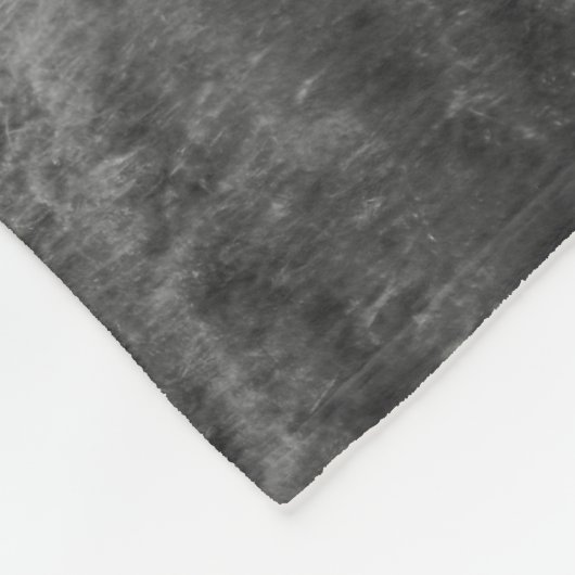 Zwart-wit Amerikaanse bizon staat klein Fleece Deken (Hoek)