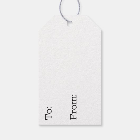 Zwart-wit anime bruid en bruidegom cadeaulabel (Achterkant)