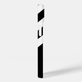 Zwart-wit anker patroon Case-Mate iPhone case (Achterkant / Rechts)