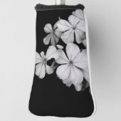 zwart-wit ansichtkaart golfheadcover (Draai 90)