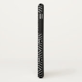 Zwart-Wit Arabesk Sterren Persoonlijk Case-Mate iPhone Case (Achterkant/links)