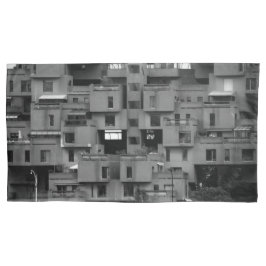 Zwart-wit architecturaal  kussensloop