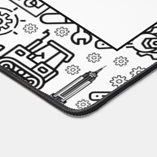 zwart-wit Architectural Blueprint Engineer Bureaumat (Hoek)