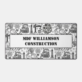 zwart-wit Architectural Blueprint Engineer Bureaumat