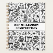 zwart-wit Architectural Blueprint Engineer