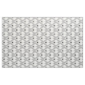 Zwart-wit art-decopatroon stof (Yard (91,4 cm))