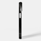 Zwart & Wit Aurora Personaliseer Naam Case-Mate iPhone Case (Achterkant / Rechts)