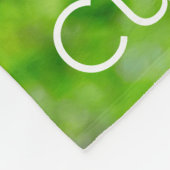 Zwart-wit Baby Panda Cub in Tree Cuddle Me Fleece Deken (Hoek)