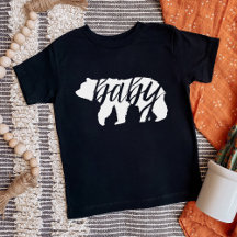 Zwart-wit Babybeer Matching Familie