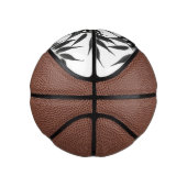 Zwart-wit Bamboe Plant Basketbal (Rechts)
