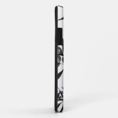 Zwart-wit Bamboe Plant Case-Mate iPhone Case (Achterkant/rechts)