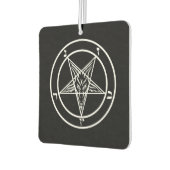 Zwart/Wit Baphomet Luchtverfrisser (Links)