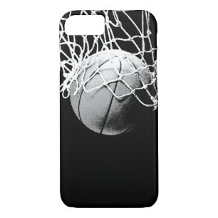 Zwart & Wit Basketbal iPhone 7 Hoesje