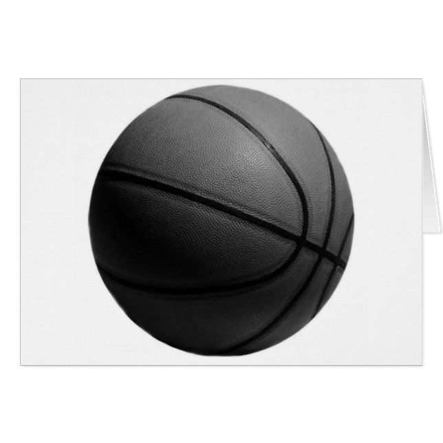 Zwart-wit Basketball (Voorkant Horizontaal)