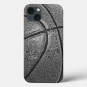 Zwart-wit Basketball Case-Mate iPhone Case (Achterkant)