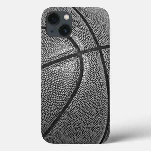 Zwart-wit Basketball Case-Mate iPhone Case (Achterkant)