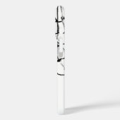 Zwart-wit Basketball Case-Mate iPhone Case (Achterkant / Links)