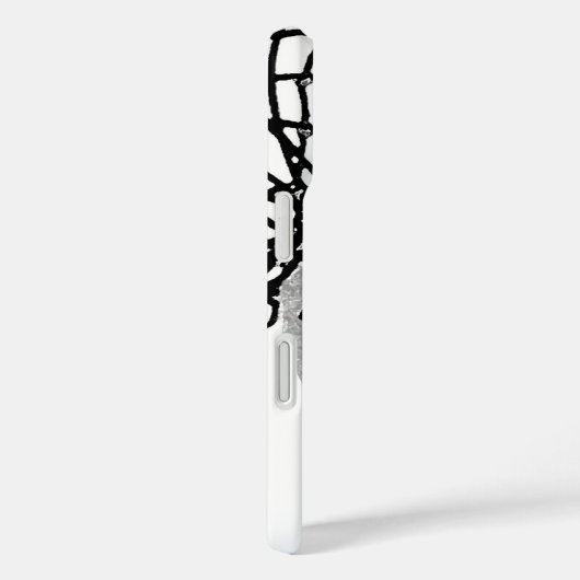 Zwart-wit Basketball Case-Mate iPhone Case (Achterkant / Rechts)