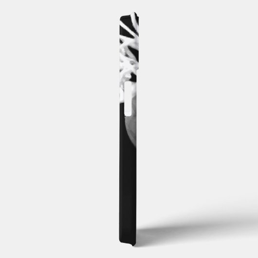 Zwart-wit Basketball Case-Mate iPhone Case (Achterkant / Rechts)