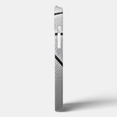 Zwart-wit Basketball Case-Mate iPhone Case (Achterkant / Links)