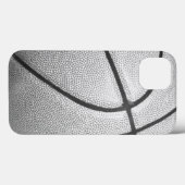 Zwart-wit Basketball Case-Mate iPhone Case (Achterkant (horizontaal))