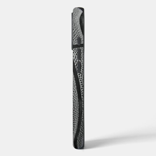 Zwart-wit Basketball Case-Mate iPhone Case (Achterkant / Links)