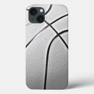 Zwart-wit Basketball iPhone 13 Hoesje