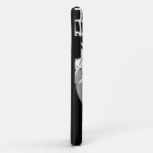 Zwart-wit Basketball Case-Mate iPhone Case (Achterkant/rechts)