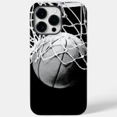 Zwart-wit Basketball Case-Mate iPhone Case (Achterkant)