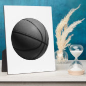Zwart-wit Basketball Fotoplaat (Zijkant)